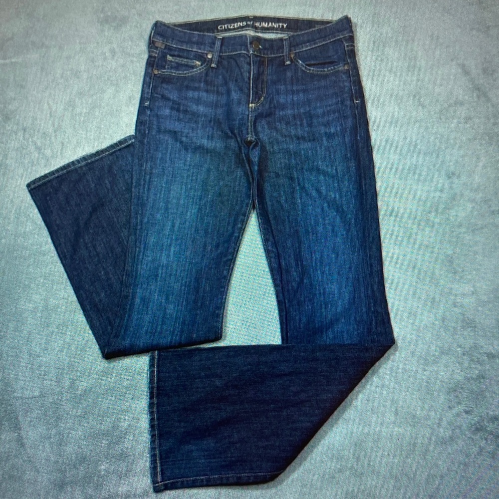 Citizens Of Humanity Indigo Straight Leg Jeans
